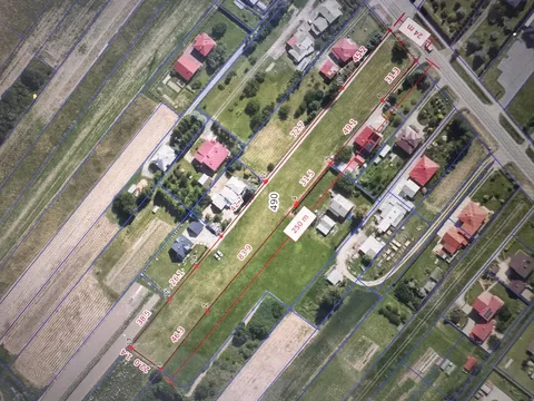 Działka przy Trakcie Papieskim, Rogi, ul. Trakt Papieski — Mapa / dokumentacja działki