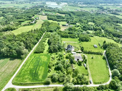 Działka z panoramą Pogórza, Ujazd — Zdjęcie nieruchomości