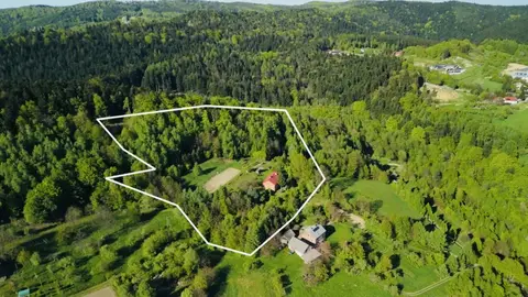 Dom mieszkalno-gospodarczy z widokową działką w Korczynie, Korczyna — zdjęcie 4 z 12