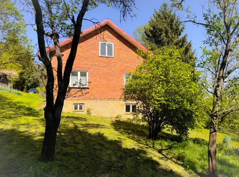 Dom mieszkalno-gospodarczy z widokową działką w Korczynie, Korczyna — zdjęcie 3 z 12