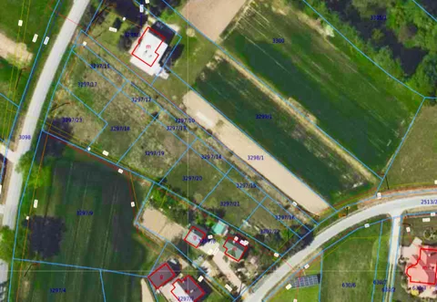 Działki z dostępem do mediów, Odrzykoń, ul. Hetmana Mikołaja Kamienieckiego — Mapa / dokumentacja działki
