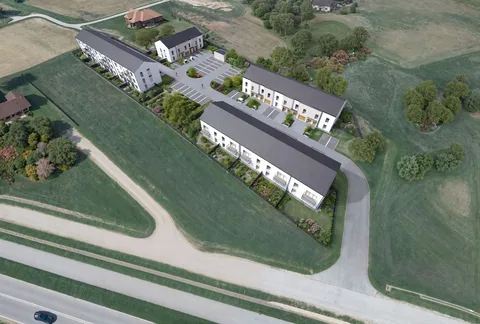 Zielony Zakątek · nowe mieszkania, Jasło, ul. Klasztorna — Wizualizacja deweloperska