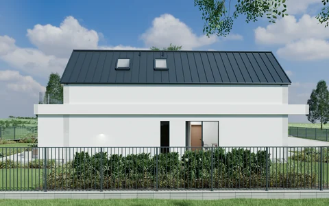 Godowa — House, terrace and garden — Concept visualisation: Kitchen side, photo 5 of 8